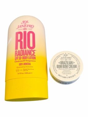 Sol de Janeiro Bum Bum Cream + Rio Radiance SPF 50 Set